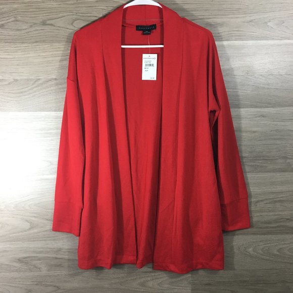 Sanctuary Tops - NWT Sanctuary Red Cardigan with Pockets XSP